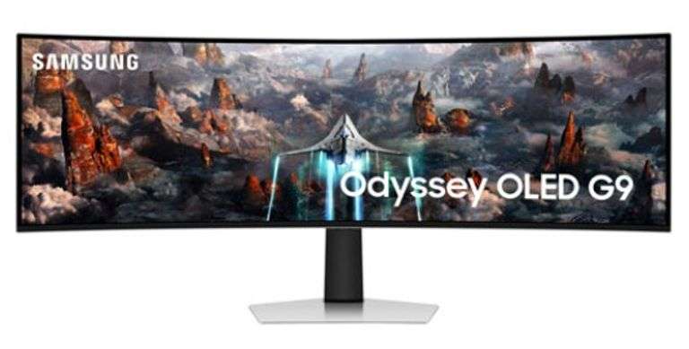 Samsung 49" Odyssey Curved OLED G9 Gaming Monitor