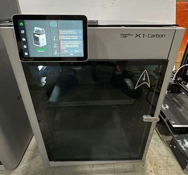 Bambu Lab X1 Carbon 3D Printer AS IS