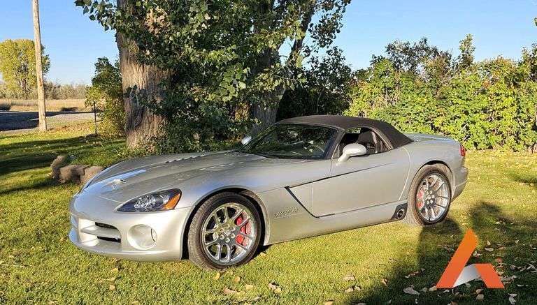 2004 Dodge Viper, VIN:  1B3JZ65Z54V100092, Silver