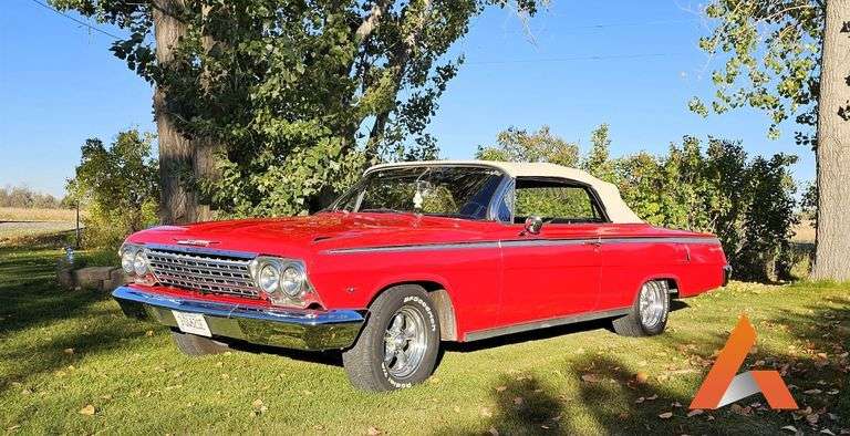 1962 Chevrolet Impala, VIN:  21867S266651, Red