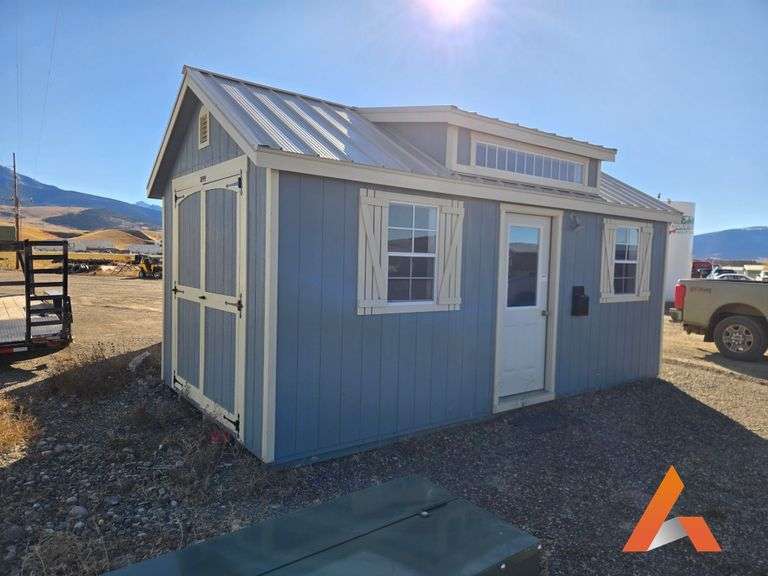 20' x 10' Montana Shed Center Heated/Insulated Shed