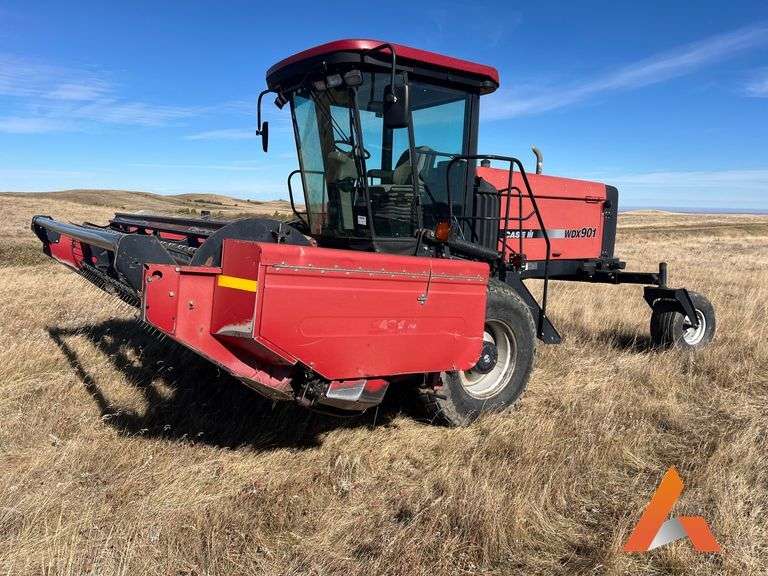 2003 Case WDX 901 Self Propelled Swather, 14' Header