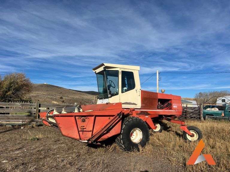 Circa 1980's Hesston 6610 Swather, 12' Header