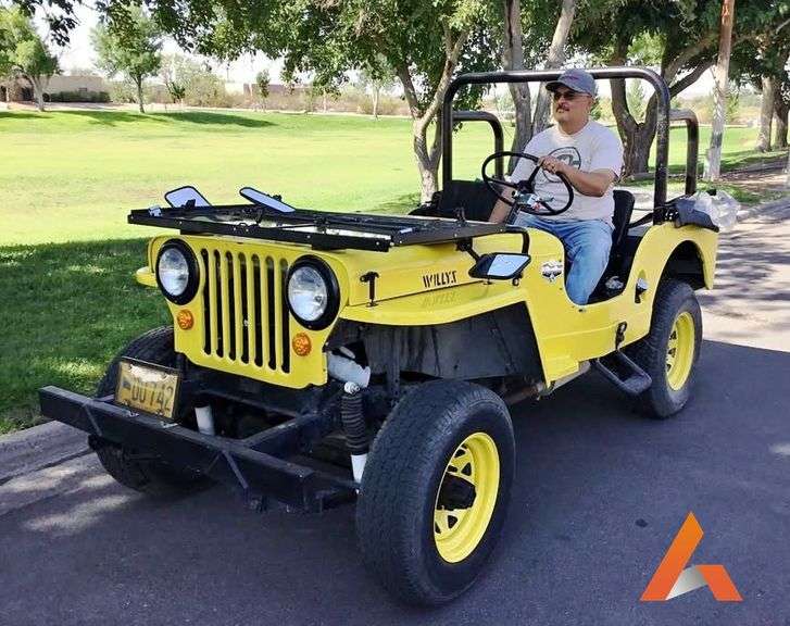 1948 Willys Jeep, VIN:  IDA30529, Yellow