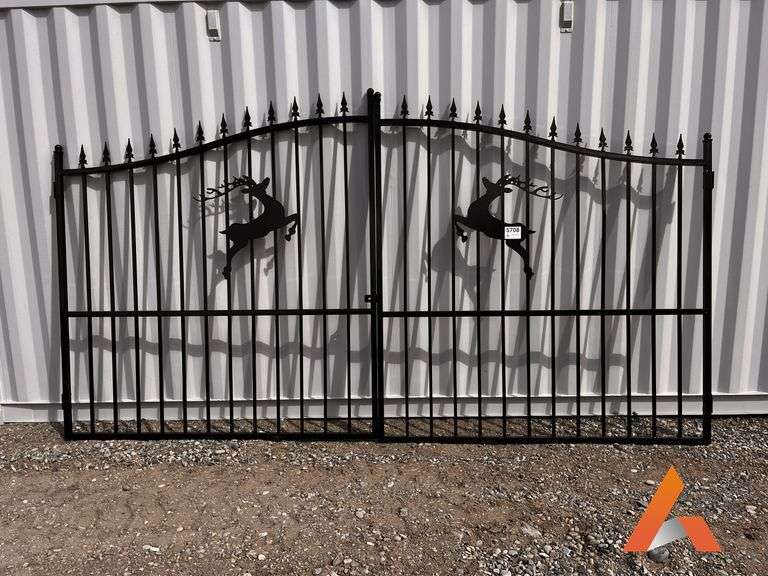 "Unused" 2025 SKLP SK-14L FT BI PARTING WROUGHT IRON GATE Wrought iron gate