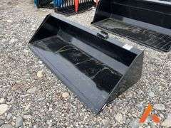 90in QT Skid Steer Bucket with Blade