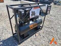 "Unused" TMG 40 Gallon 2-Stage Truck Mounted Air Compressor