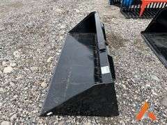 90in QT Skid Steer Bucket with Blade