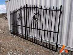 "Unused" 2025 SKLP SK-14L FT BI PARTING WROUGHT IRON GATE Wrought iron gate
