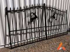 "Unused" 2025 SKLP SK-14L FT BI PARTING WROUGHT IRON GATE Wrought iron gate