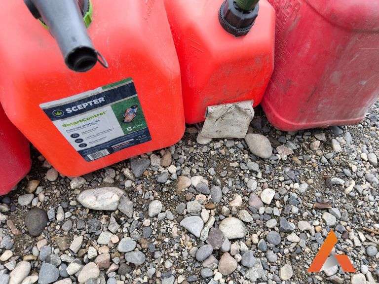 (4) Gas Jugs