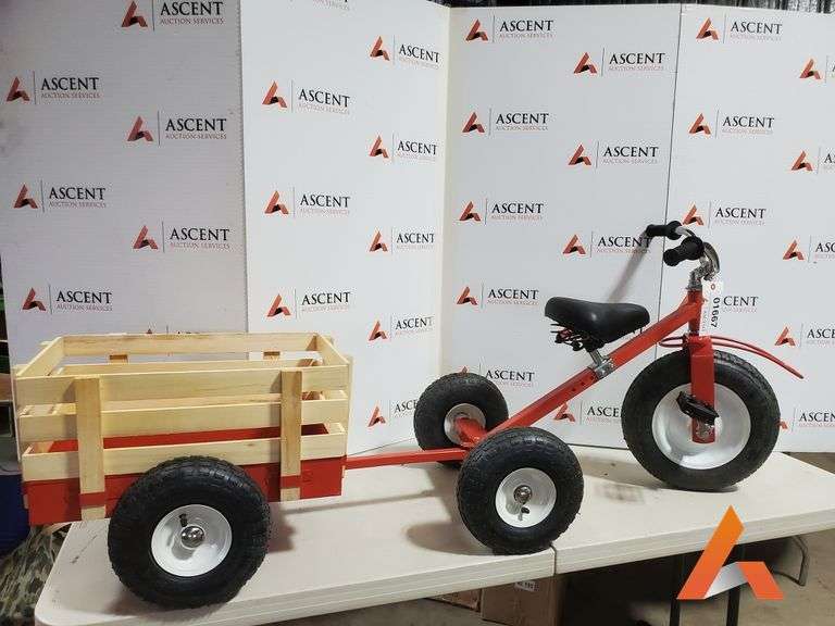 Valley Trike with wagon, new never used
