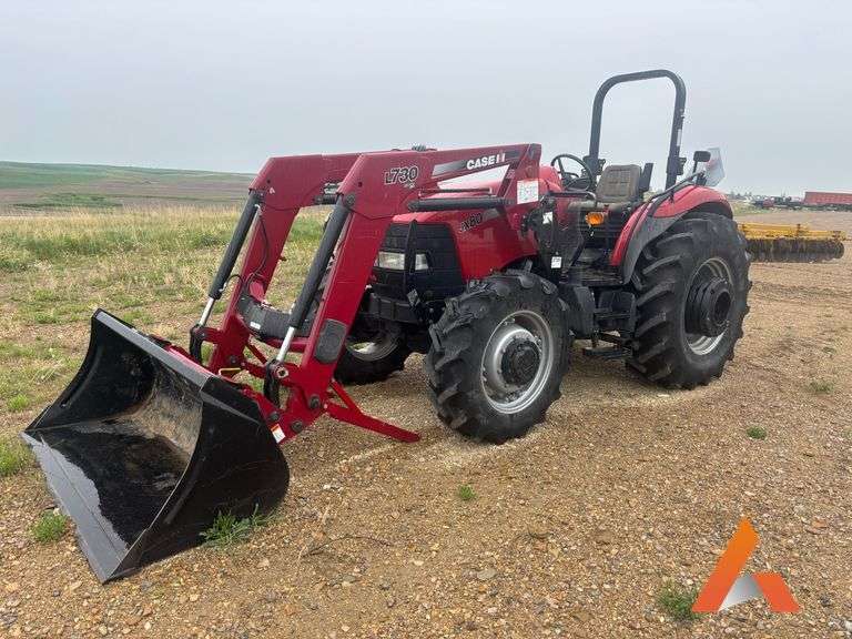 2007 Case IH JX 80 Tractor w/ C730 Loader