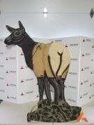 Folding cow elk decoy