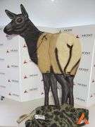 Folding cow elk decoy
