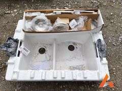 Kitchen Sink 19" X 32" with Moen Faucet