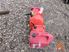 (4) Gas Jugs