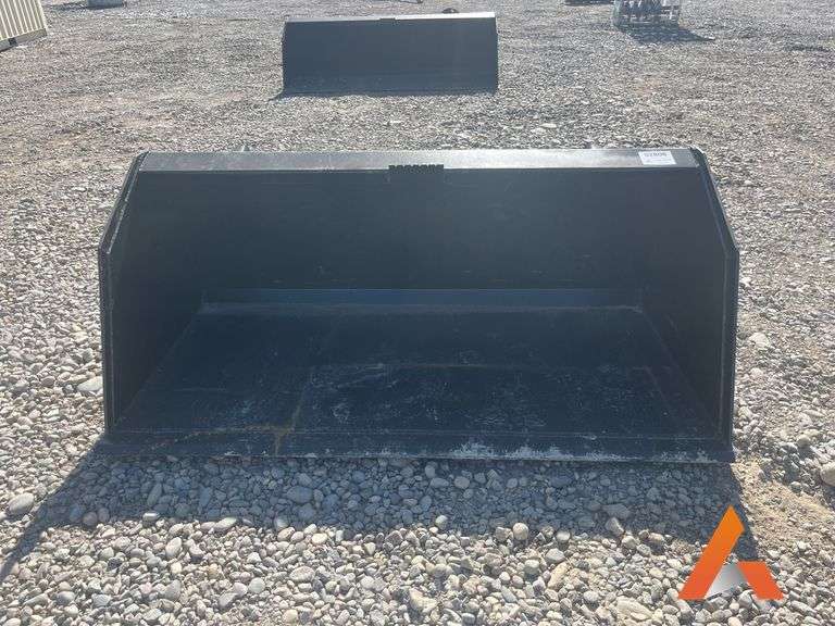 "Unused" 72” snow bucket skid steer attachment