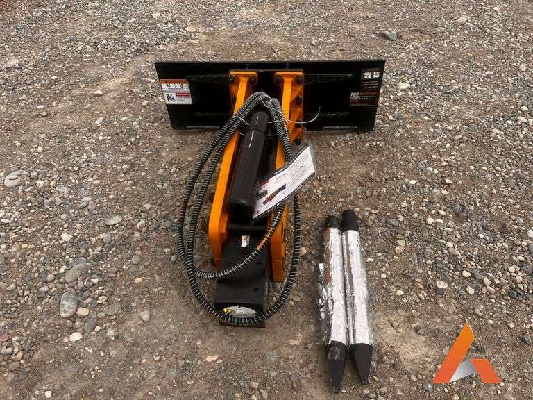 Unused 2025 Skid Steer Concrete Breaker Attachment