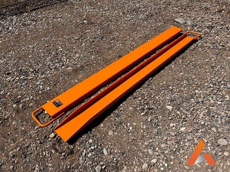 Unused 2025 Skid Steer Pallet Forks Extensions 







8 ft.