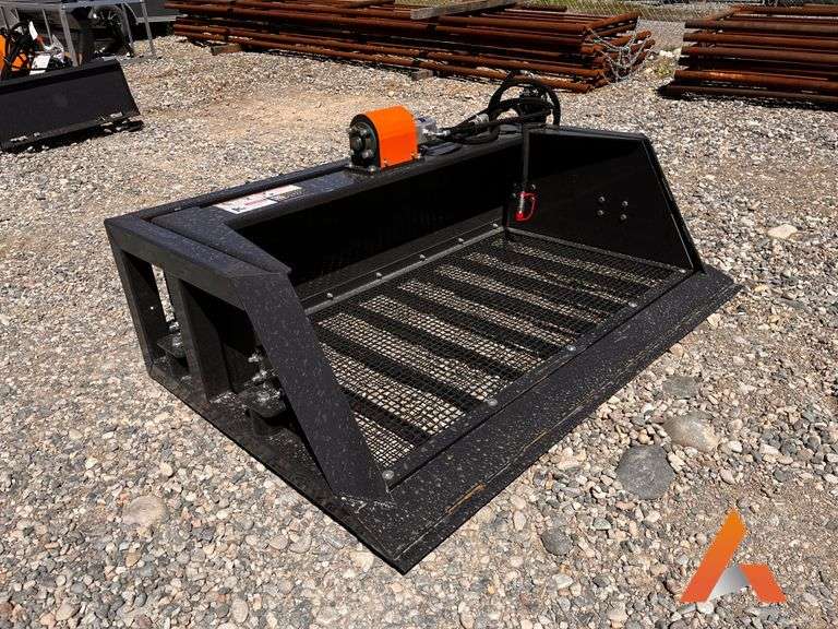 Unused 2025 Skid Steer Screening Bucket, 72"