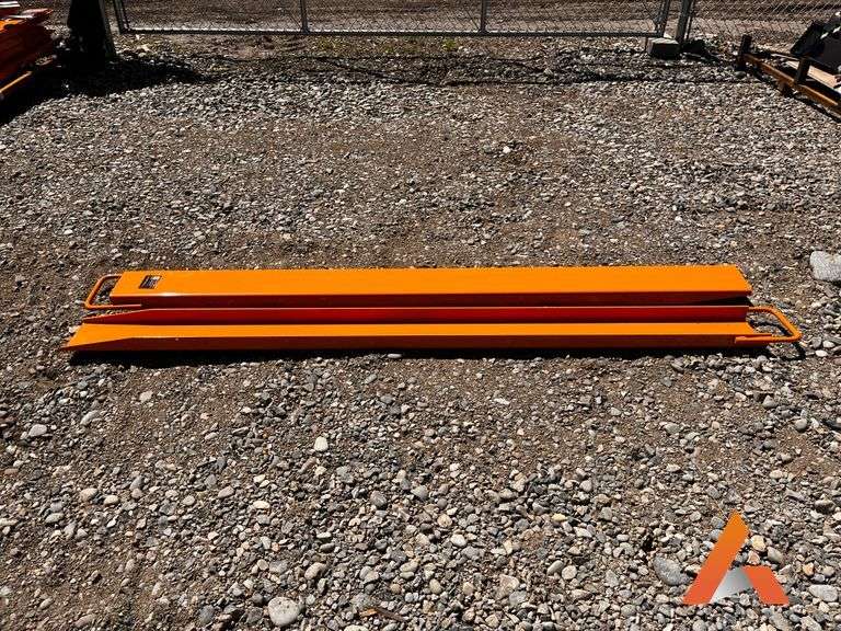 Unused 2025 Skid Steer Pallet Forks Extensions 







8 ft.