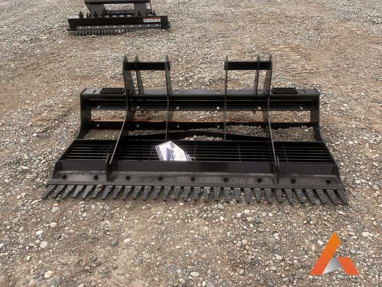 Unused 2025 Skid Steer Land Leveler Attachment