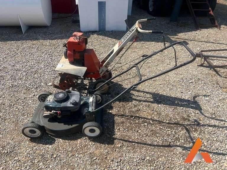 Montgomery Ward Tiller and Craftsman Push Mower