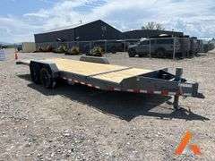 (Unused) 2025 Delta 20' x 84" Tilt Deck Bumper Pull Equipment Trailer