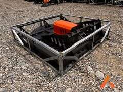 Unused 2025 PI Brush Mower PIR-BM, Skid Steer Attachment, 6'
