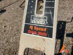 Montgomery Ward Tiller and Craftsman Push Mower