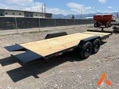 (Unused) 2025 Delta 20' x 84" Tilt Deck Bumper Pull Equipment Trailer