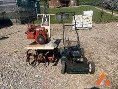 Montgomery Ward Tiller and Craftsman Push Mower