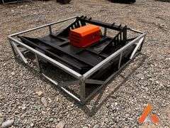 Unused 2025 PI Brush Mower PIR-BM, Skid Steer Attachment, 6'