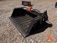 Unused 2025 Skid Steer Screening Bucket, 72"