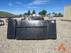 "Unused" 72” snow bucket skid steer attachment