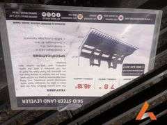 Unused 2025 Skid Steer Land Leveler Attachment