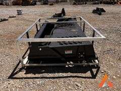 Unused 2025 Skid Steer Rock Rake Attachment