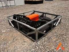 Unused 2025 PI Brush Mower PIR-BM, Skid Steer Attachment, 6'
