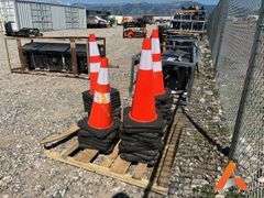 (40) New traffic cones
