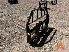 "Unused" 48" Kivel 3500# skid steer pallet fork attachment