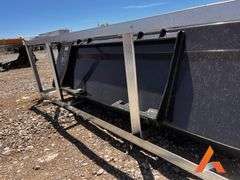 Unused 2025 Skid Steer Rock Rake Attachment