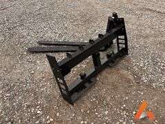 Unused 2025 PI Adjusting Pallet Forks PIR-APF, Skid Steer Attachment, 3300lb. Max.