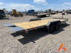 (Unused) 2025 Delta 20' x 84" Tilt Deck Bumper Pull Equipment Trailer