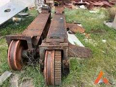 Rail System and Assorted Metal Pieces
