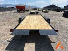 (Unused) 2025 Delta 20' x 84" Tilt Deck Bumper Pull Equipment Trailer