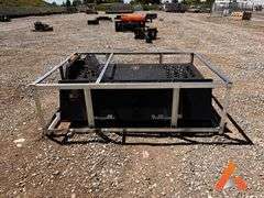 Unused 2025 Skid Steer Rock Rake Attachment