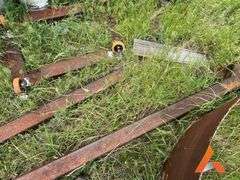 Rail System and Assorted Metal Pieces