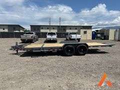 (Unused) 2025 Delta 20' x 84" Tilt Deck Bumper Pull Equipment Trailer