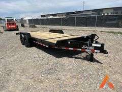 (Unused) 2025 Delta 20' x 84" Tilt Deck Bumper Pull Equipment Trailer